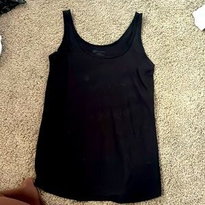 Black tank top.